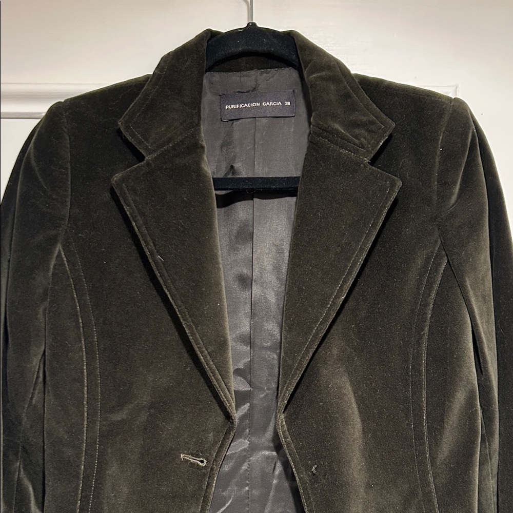 Velvet Olive Jacket